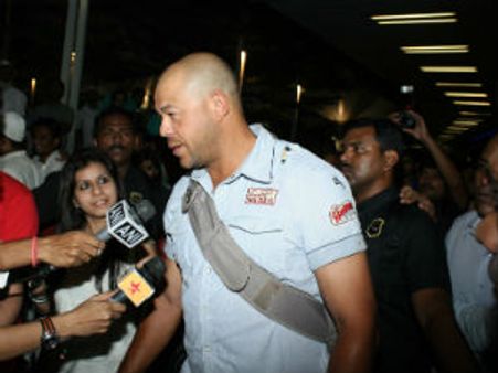 Big Boss 5: New wildcard entrant Andrew Symonds lands in Mumbai