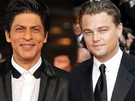 Shahrukh Khan, Leonardo DiCaprio in a Hollywood flick