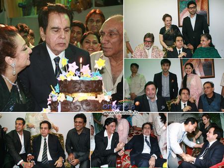 Dilip Kumar's birthday party: Khans, Kapoors, Bachchans' sangam