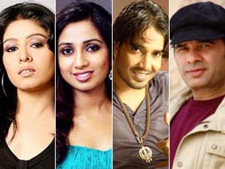 Sunidhi, Shreya, Mika, Mohit take centre stage at BIG Star Awards