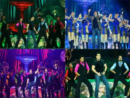 Salman Khan’s dhinkachika act at Colors Golden Petal Awards