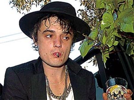 Pete Doherty's photo shoot shows him eating syringes