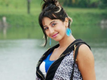 Sanjana has her hands full