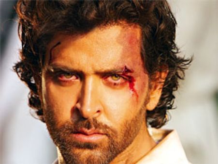 Hrithik Roshan smooches a model