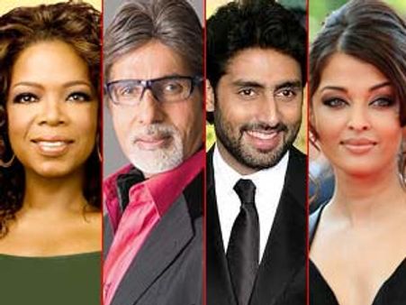 Oprah Winfrey meets Bachchans, Aishwarya's Beti B
