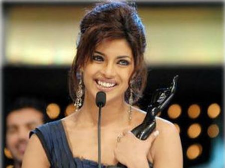 Priyanka Chopra getting ready to host Zee Cine Awards