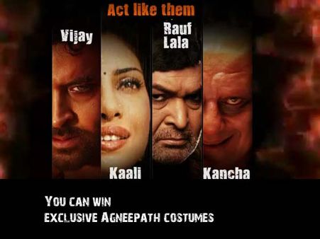 Agneepath team presents the costume contest