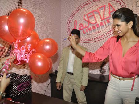 Deepika Padukone launches La Senza 12th store