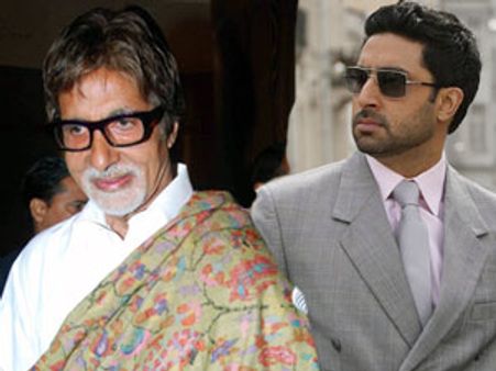 Abhishek Bachchan reprimands papa Amitabh Bachchan