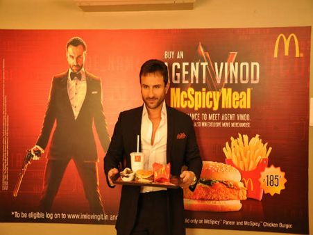 Agent Vinod McSpicy meal now at an outlet near you