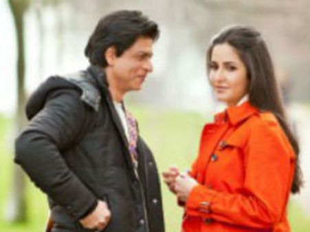 Shahrukh Khan, Katrina Kaif watch Agent Vinod in London