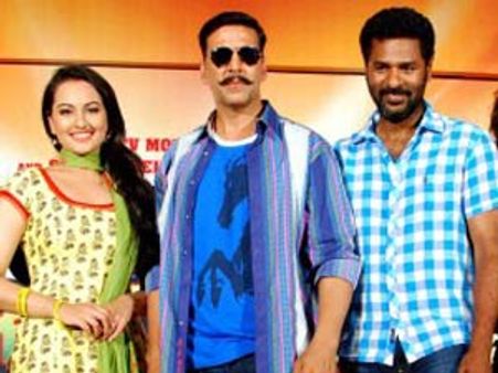 Prabhu Deva's surprise element in Rowdy Rathore