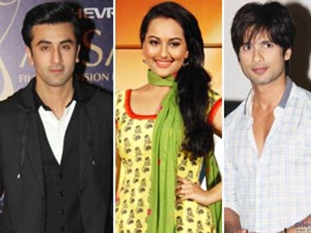 Ranbir Kapoor and Shahid Kapoor believe Sonakshi Sinha is too old for them!