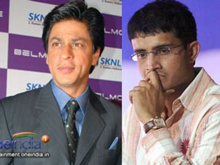 Shahrukh Khan, Sourav Ganguly friends forever!