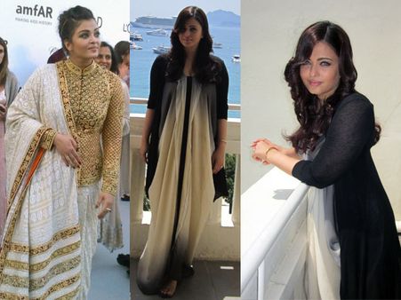 Aishwarya Rai spotted at Cannes, looks stunning in Sari!