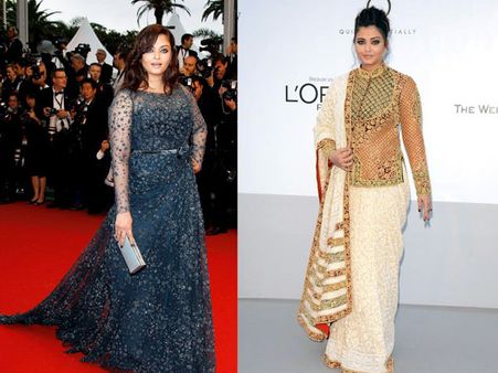 International media raves Aishwarya Rai Bachchan's weight gain while Indian media lashes out!