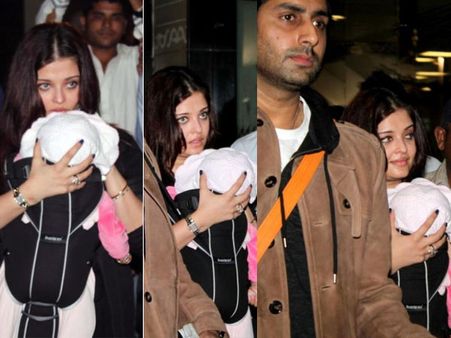Aishwarya Rai spotted with daughter Aaradhya Bachchan