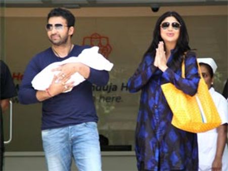 Shilpa Shetty and Raj Kundra name their baby boy