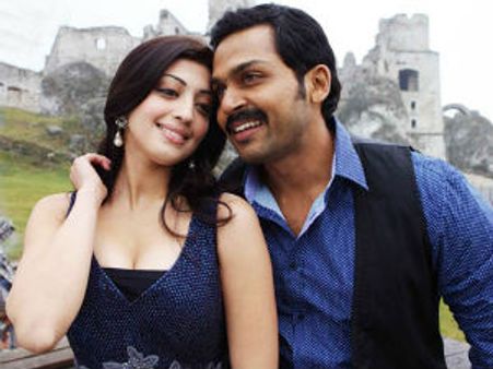 Karthi set to rock Telugu audience with Sakuni