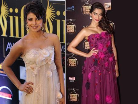Fashion Faux-pas: Priyanka Chopra caught in Sonam Kapoor's dress