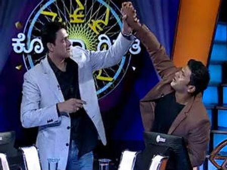 Anil Kumble bowls over audience on Kannadada Kotyadhipati