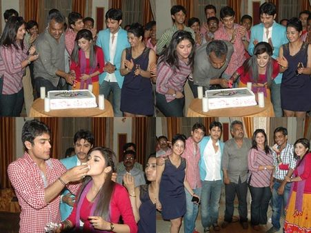 Uttaran team celebrates 900 episodes!