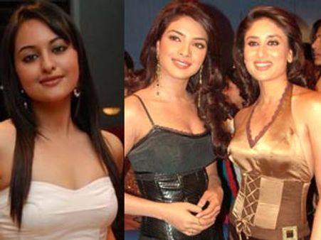 Sonakshi Sinha, Priyanka Chopra disagree with Kareena Kapoor