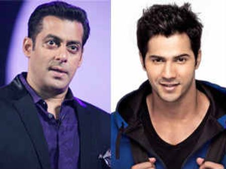 Salman Khan praises Varun Dhawan's look in SOTY!