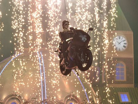 Priyanka Chopra's smashing entry on Vrooming Superbike