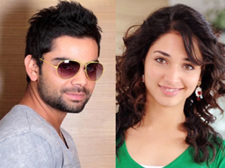 Virat Kohli-Tamanna getting together for 60 seconds!