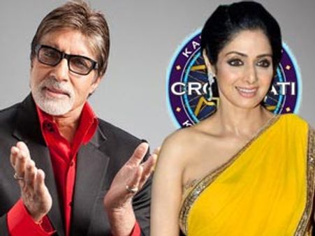 Sridevi to appear on Amitabh Bachchan's Kaun Banega Crorepati 6