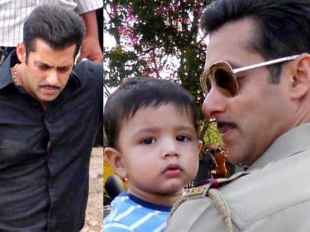Picture: Salman Khan looks deadly handsome on the sets of Dabangg 2