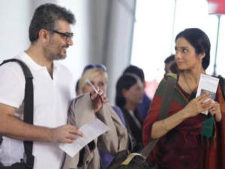 Ajith Kumar is influential in Sridevi's life!