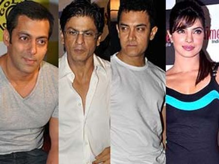 Shahrukh Khan, Salman Khan, Aamir Khan in awe of Priyanka Chopra