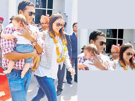 Picture Revealed: Lara Dutta's cute daughter Saira!