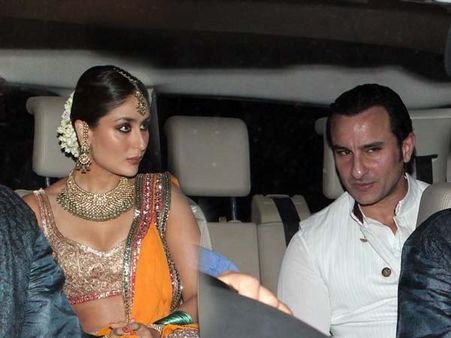 FIRST LOOK REVEALED: Kareena Kapoor spotted wearing her sangeet dress!