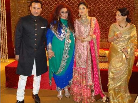 Exclusive Pictures: Saif Ali Khan and Kareena Kapoor shine at Dawat-E-Walima