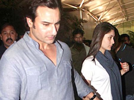 Pictures: Saif Ali Khan-Kareena Kapoor, Hrithik Roshan-Susanne spotted at Airport