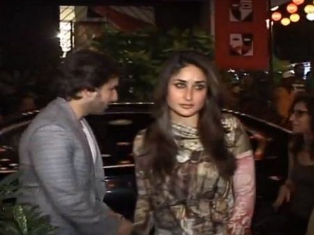 SEE PICTURES: Saif attends festival at 'sasural' with wife Kareena!