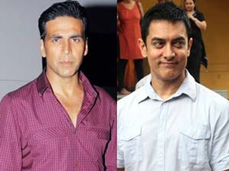 What is Aamir Khan plotting against Akshay Kumar?