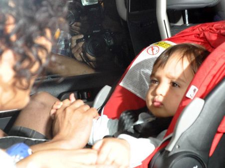 Pictures: Aamir Khan celebrates first birthday of son Azad Rao Khan