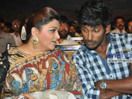 Khushboo's sari with Hindu gods sparks controversy