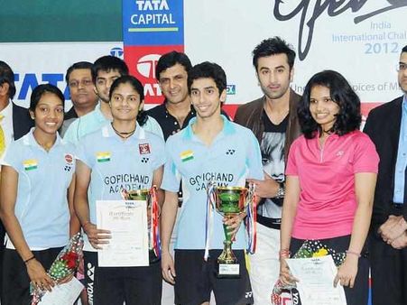 In Pics: When Ranbir Kapoor met ex-girlfriend Deepika's father!