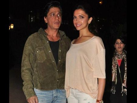 Pictures: Shahrukh Khan, Deepika Padukone spotted together