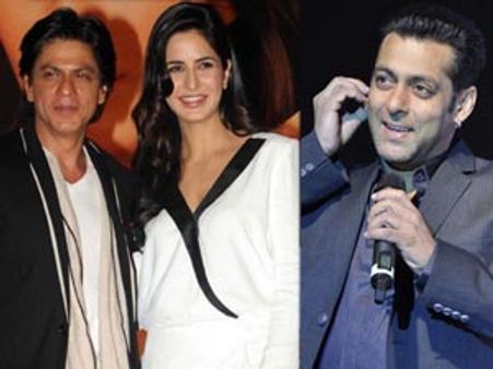 Salman Khan avoiding Katrina Kaif, courtesy Shahrukh Khan!