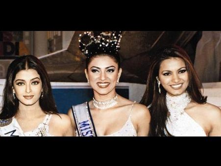 Rare and Unseen pictures of Aishwarya Rai, Sushmita Sen