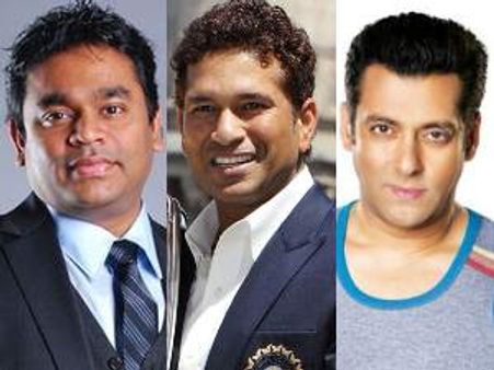 AR Rahman beats Sachin Tendulkar and Salman Khan!