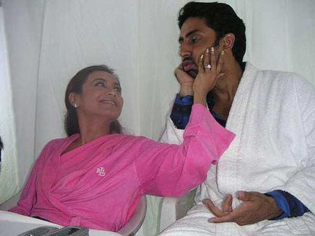 Rare-Unseen pictures of Abhishek Bachchan, Rani Mukherjee