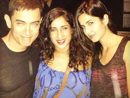 Rare-Unseen pictures of Aamir Khan and Katrina Kaif