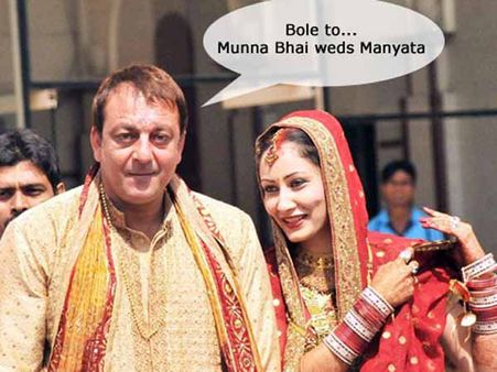 Pictures: Happy fifth wedding Anniversary to Sanjay Dutt-Manyata